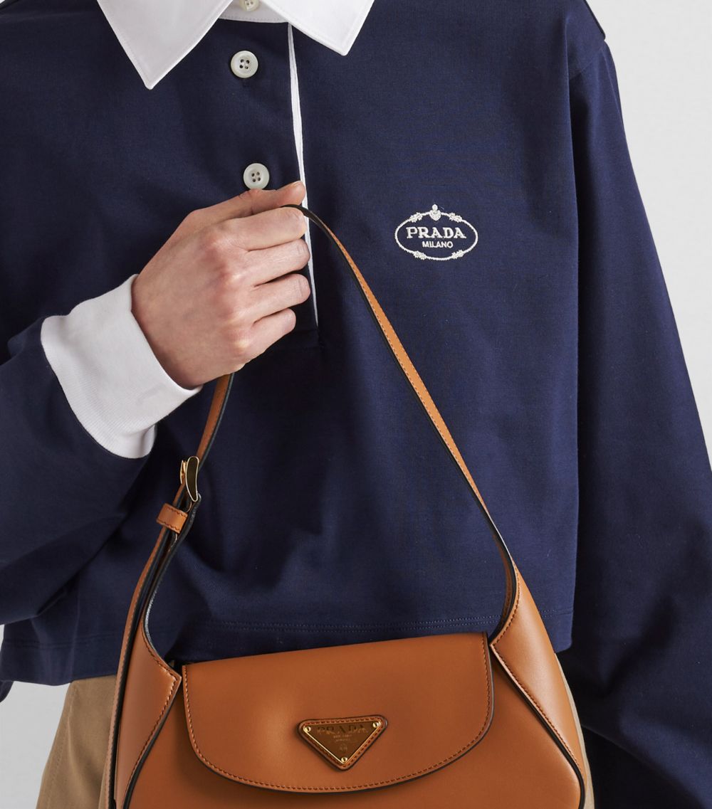 Prada Prada Small Leather Shoulder Bag