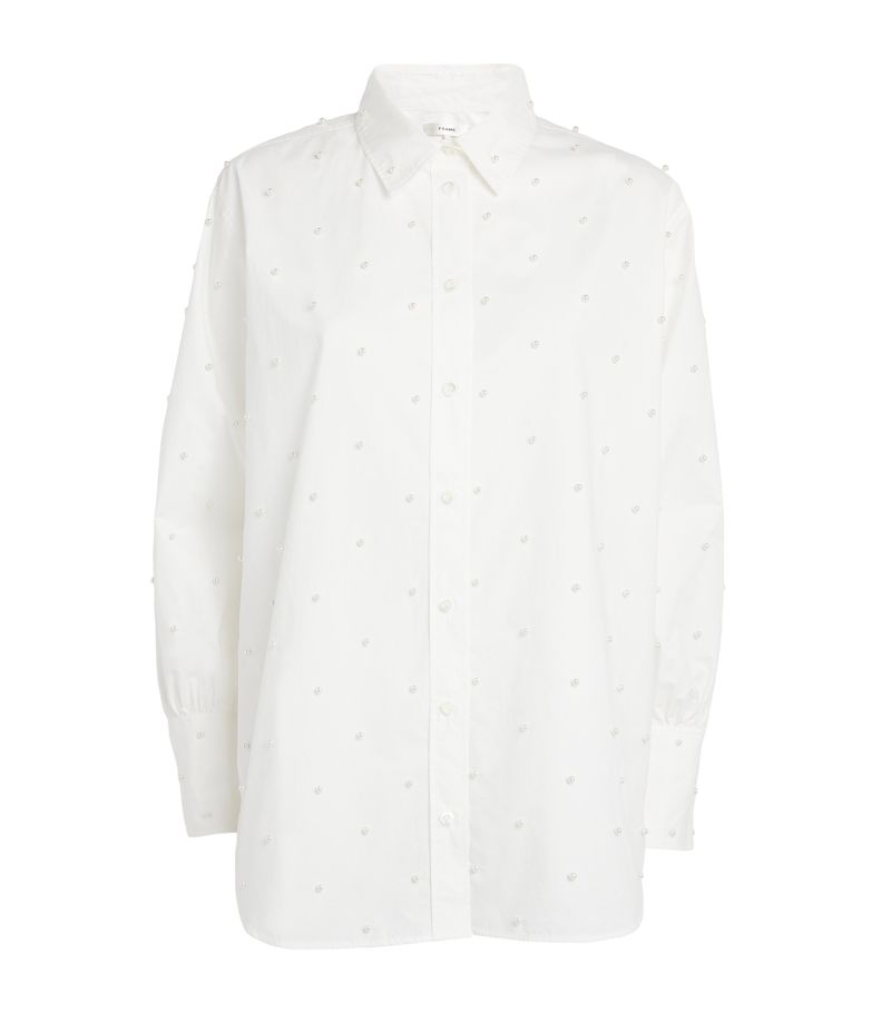 Frame Frame Organic Cotton Embellished Shirt