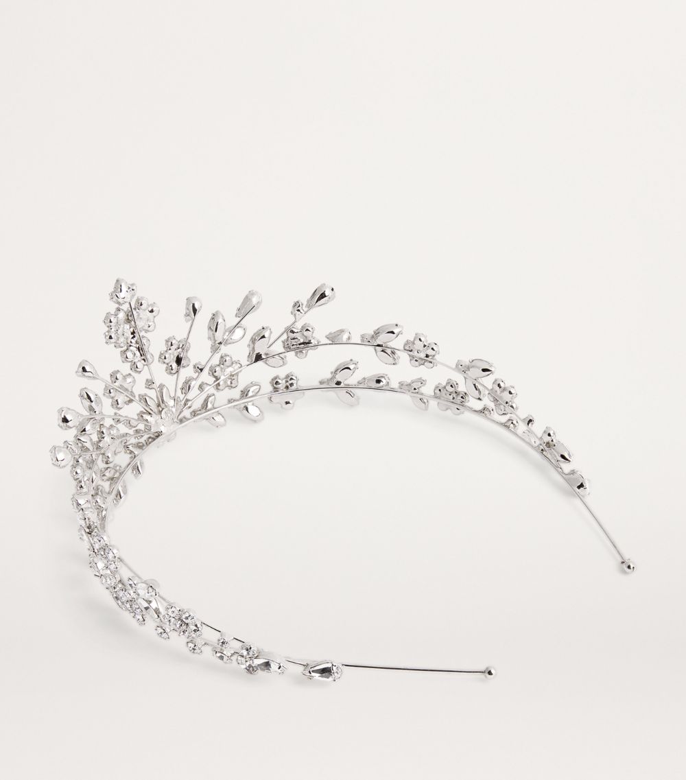 Jennifer Behr Jennifer Behr Crystal Floral Miriam Tiara