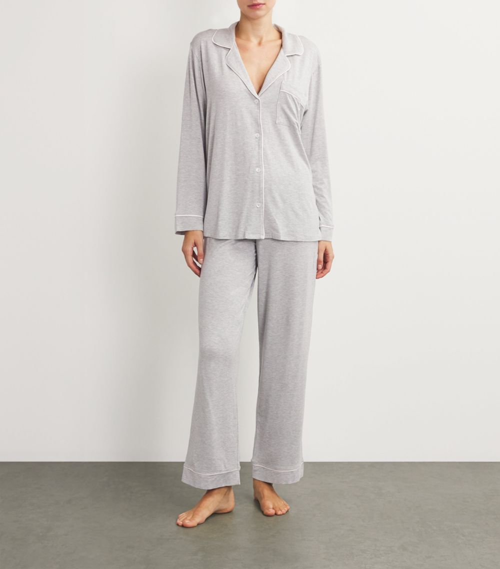 Eberjey Eberjey Gisele Long Piped Pyjama Set