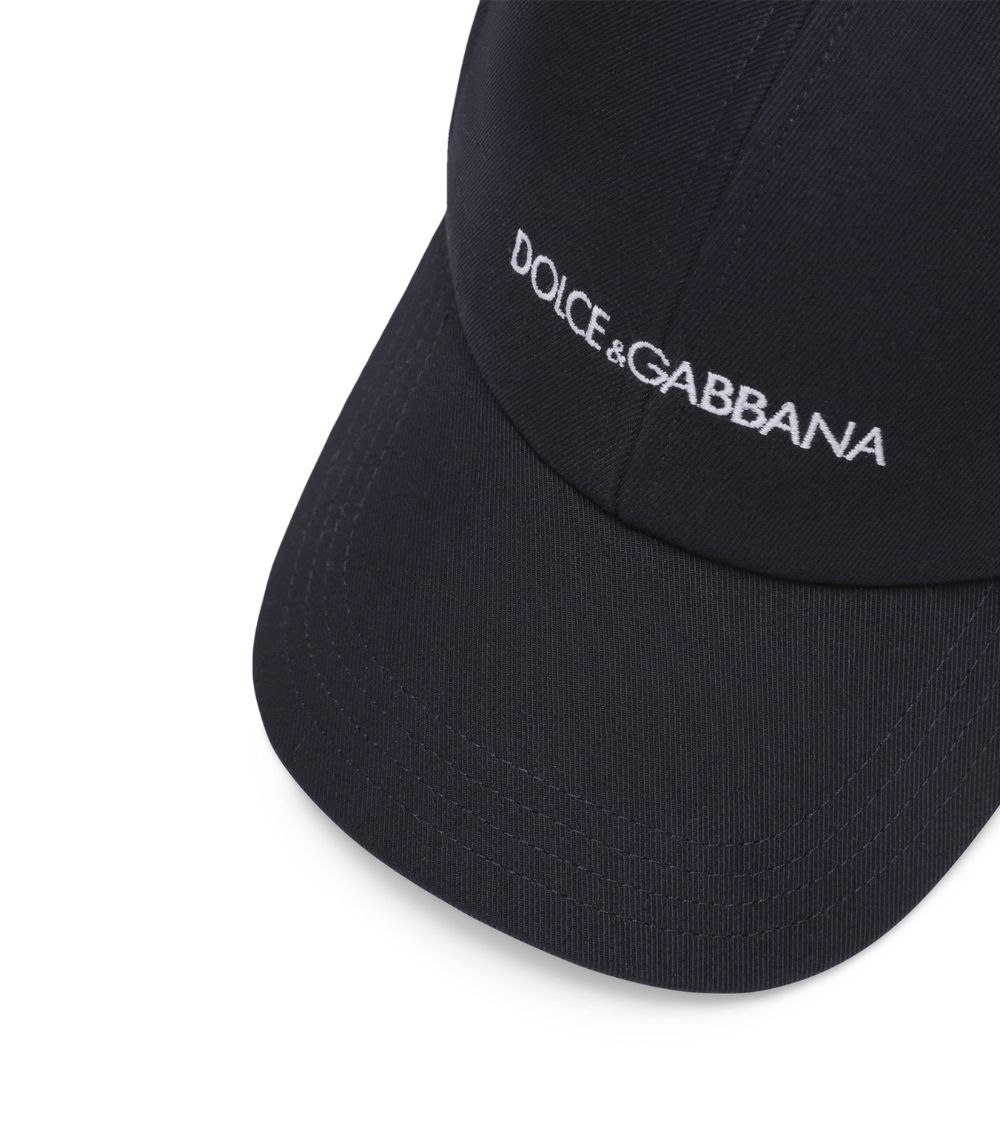 Dolce & Gabbana Dolce & Gabbana Cotton Logo Baseball Cap