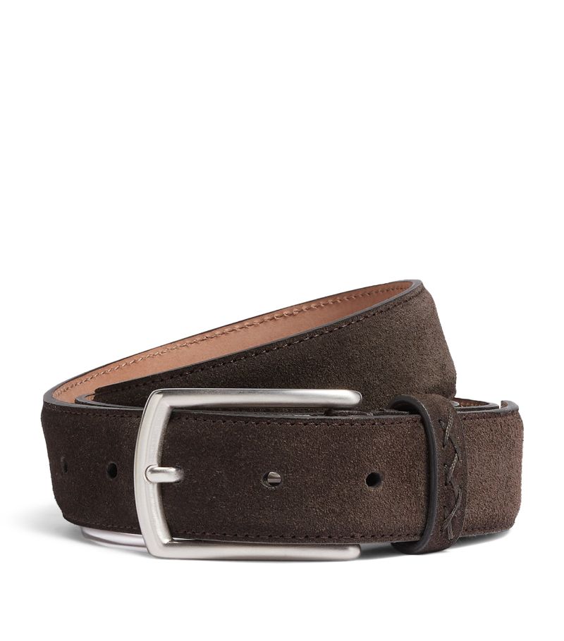 zegna Zegna Suede Belt