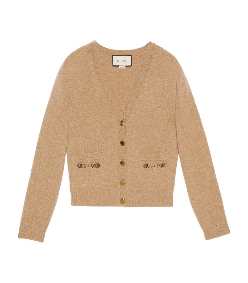 Gucci Gucci Cashmere Horsebit Cardigan