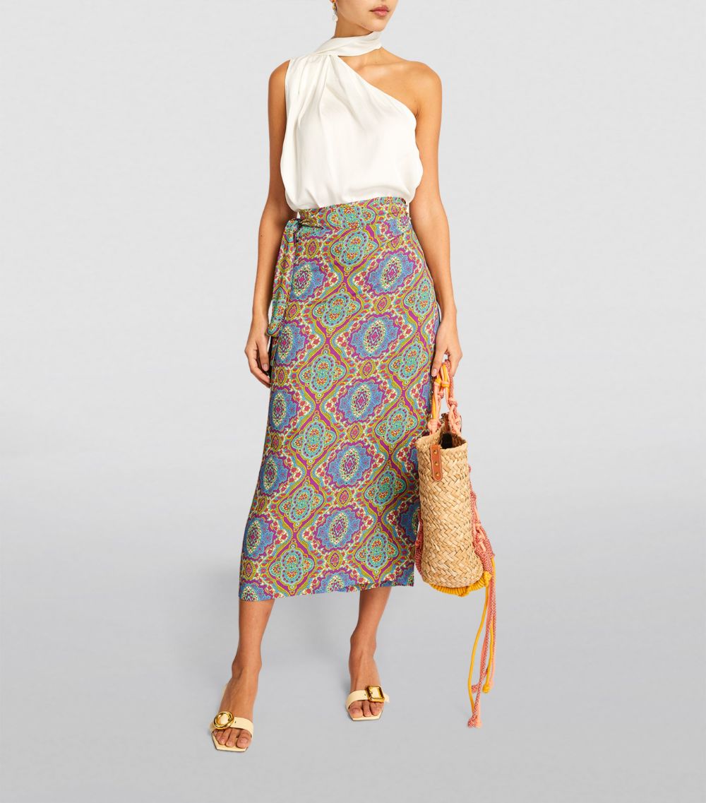 Etro Etro Tie Midi Skirt