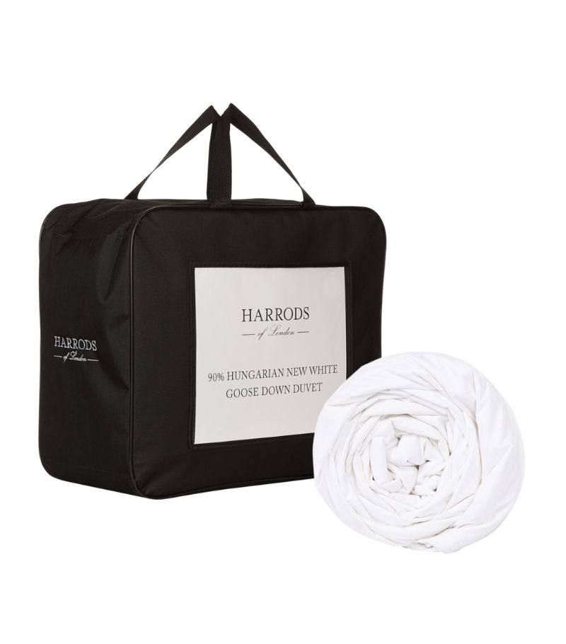 Harrods Of London Harrods Of London Single 90% Hungarian New White Goose Down Duvet (4.5 Tog)