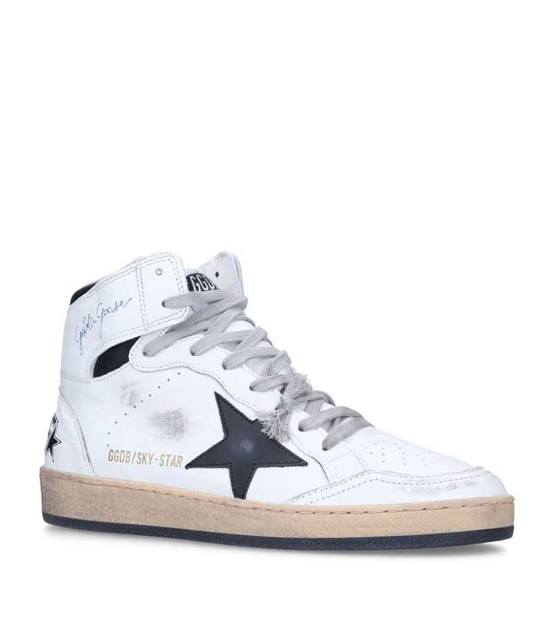 Golden Goose Golden Goose Leather Sky Star Sneakers