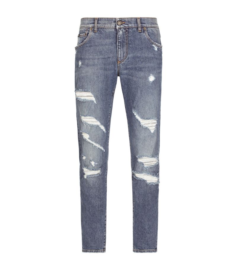 Dolce & Gabbana Dolce & Gabbana Distressed Jeans