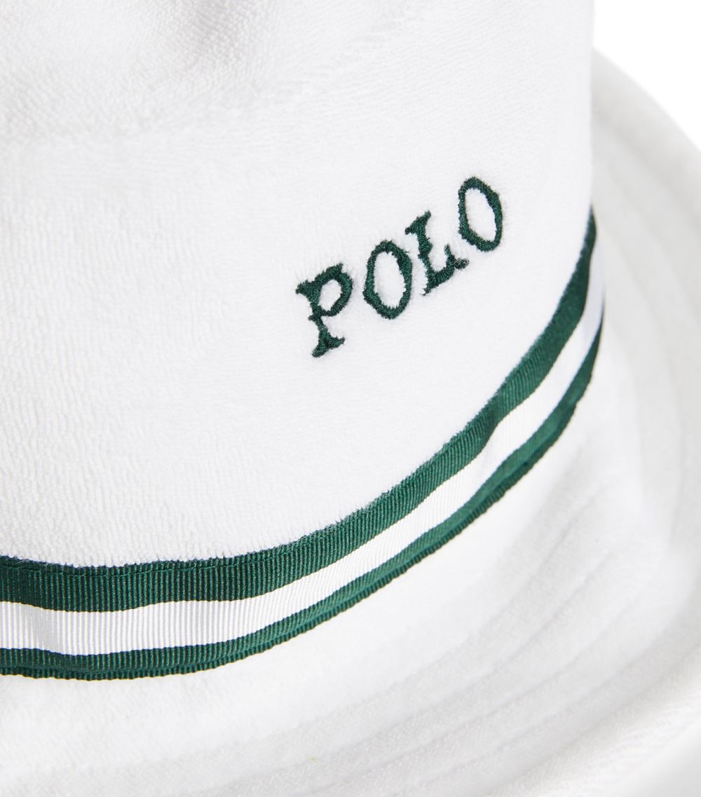 Rlx Ralph Lauren Rlx Ralph Lauren X Wimbledon Logo Bucket Hat