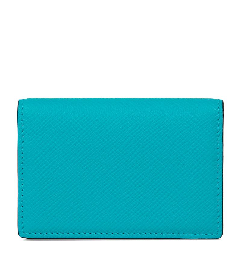 Smythson Smythson Leather Folded Panama Card Holder