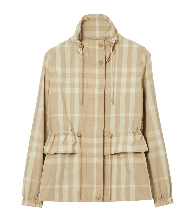 Burberry Burberry Lightweight Check Parka