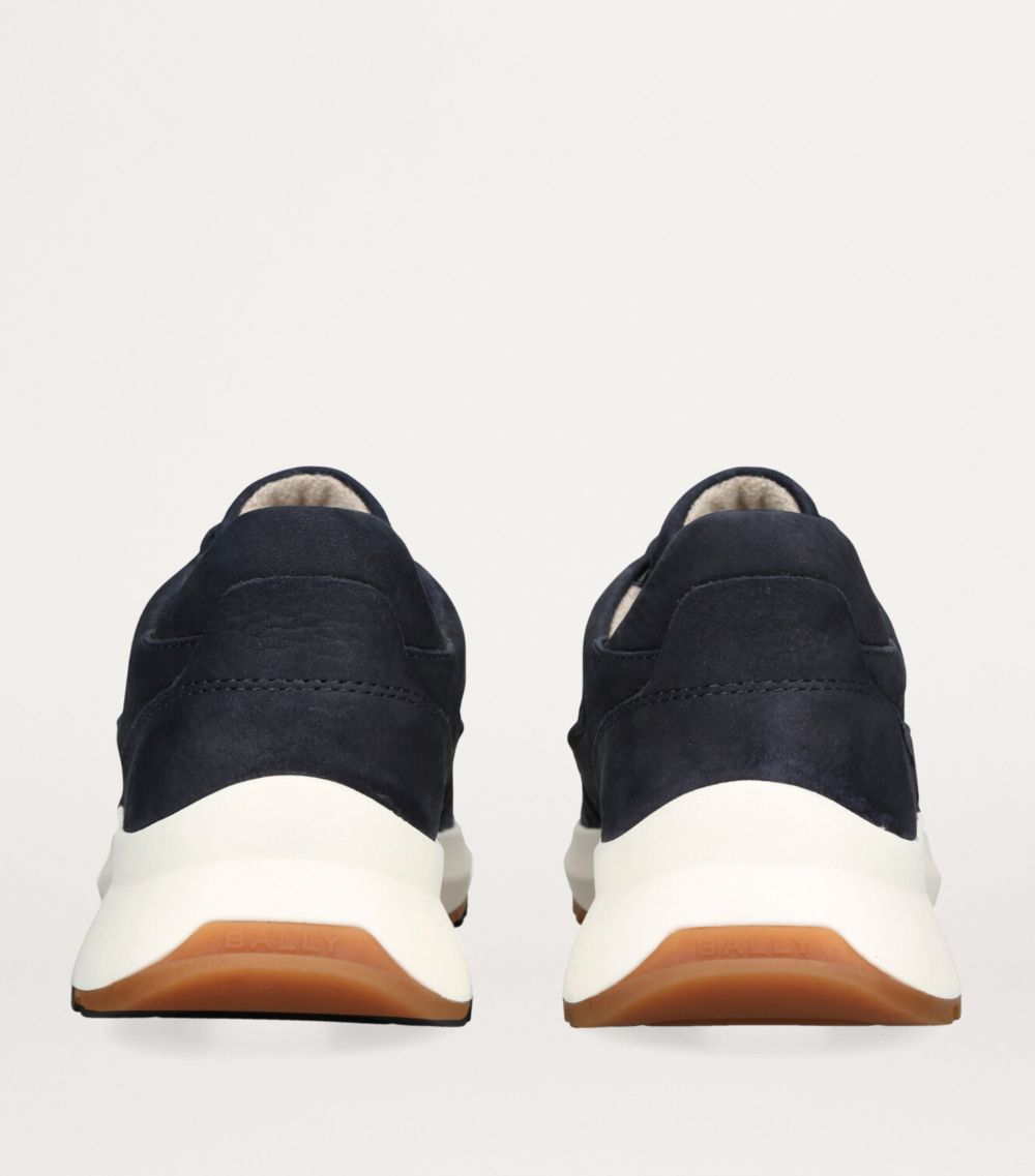 BALLY Bally Nubuck Leather Outline Sneakers