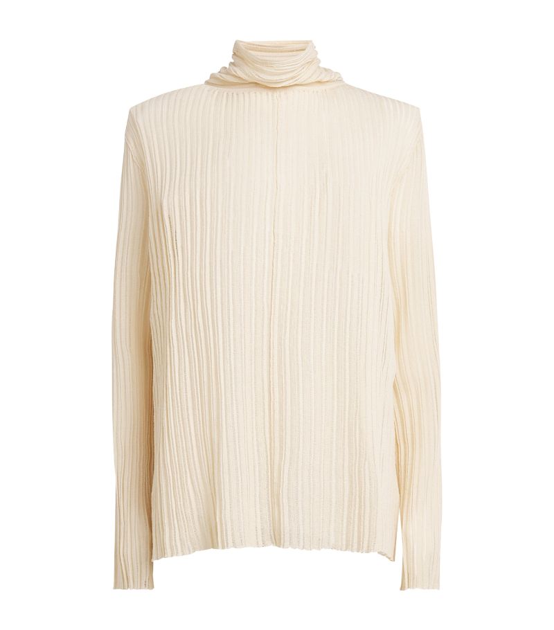 Camilla And Marc Camilla And Marc Cotton-Blend Christo Pleated Shirt