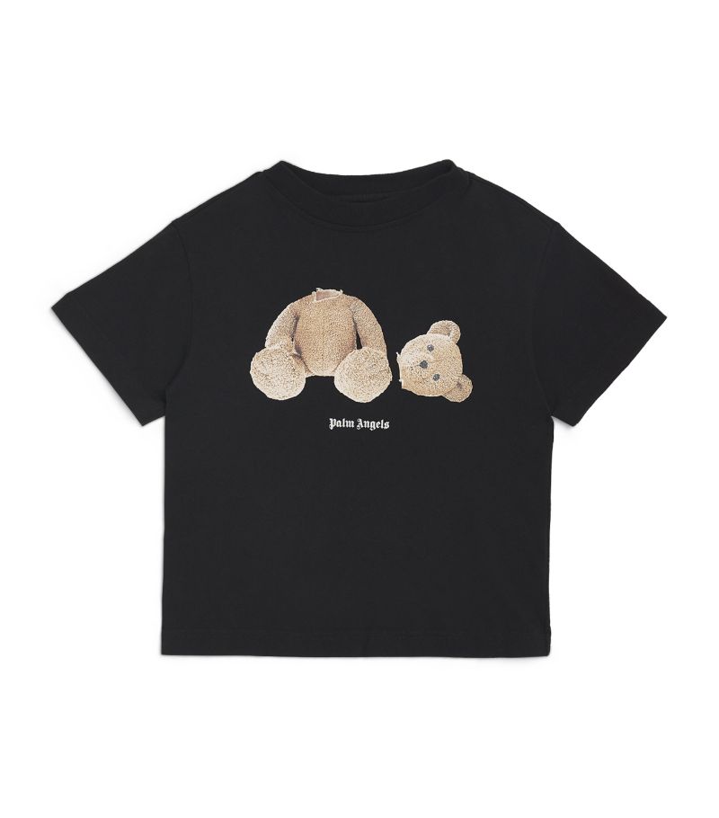 Palm Angels Kids Palm Angels Kids Cotton Kill The Bear T-Shirt (4-12+ Years)