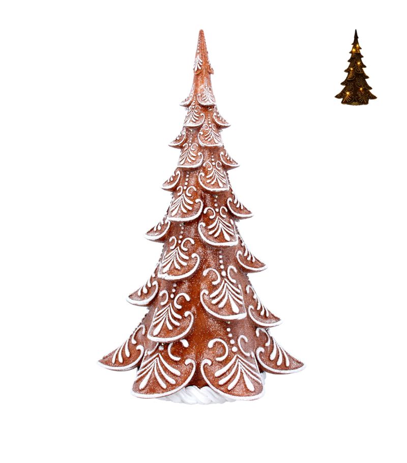 Gisela Graham Gisela Graham Light-Up Gingerbread Tree Decoration