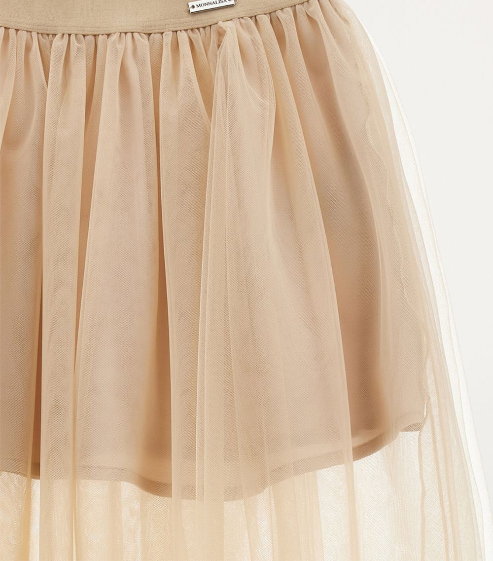 Monnalisa Monnalisa Tulle Midi Skirt (4-16 Years)