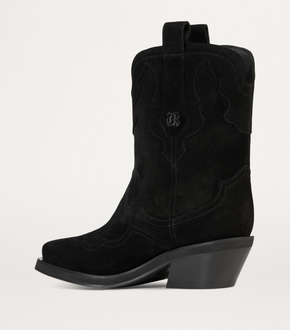 The Kooples The Kooples Suede Cowboy Boots 40