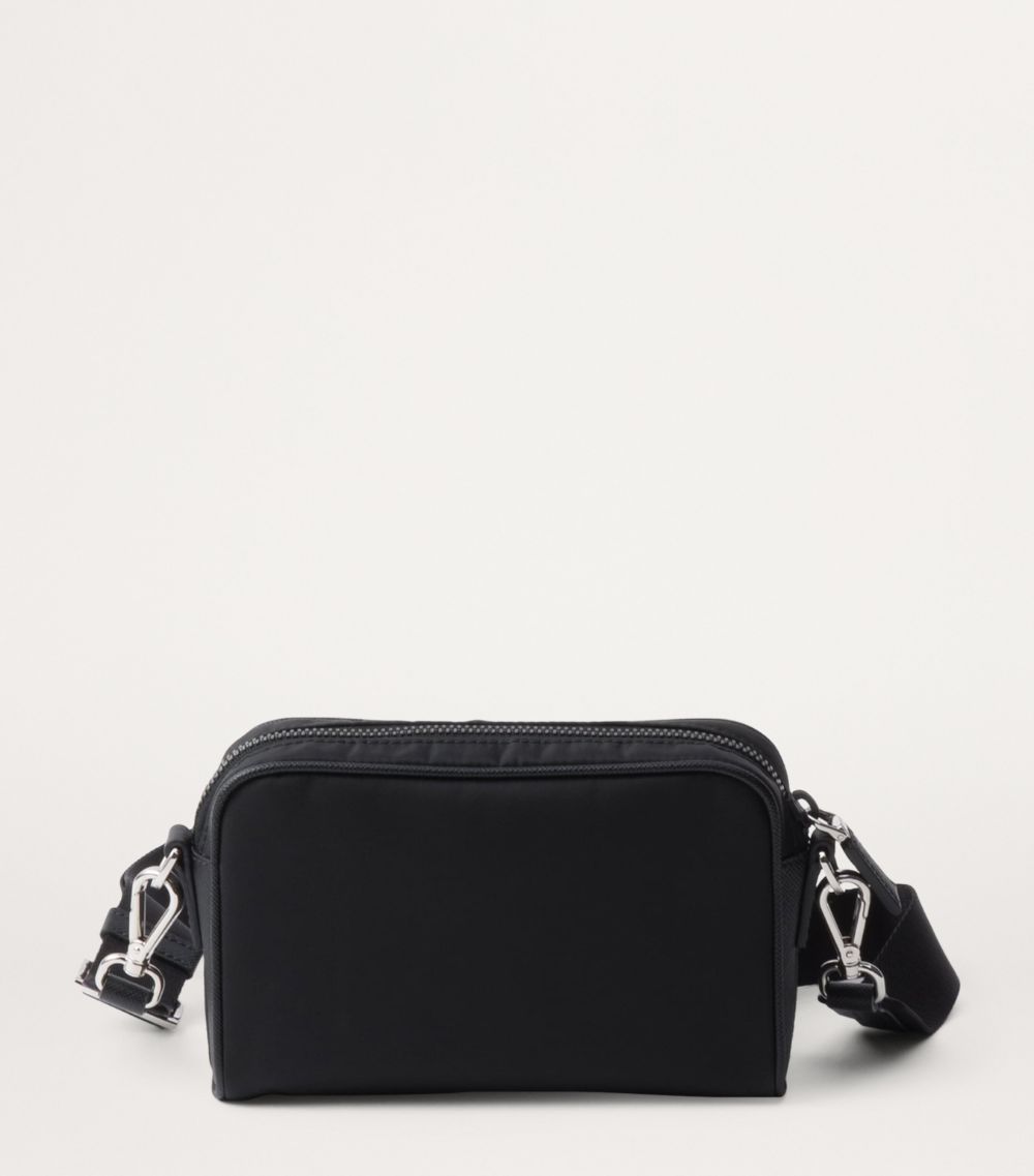 Prada Prada Small Re-Nylon Leather Cross-Body Bag