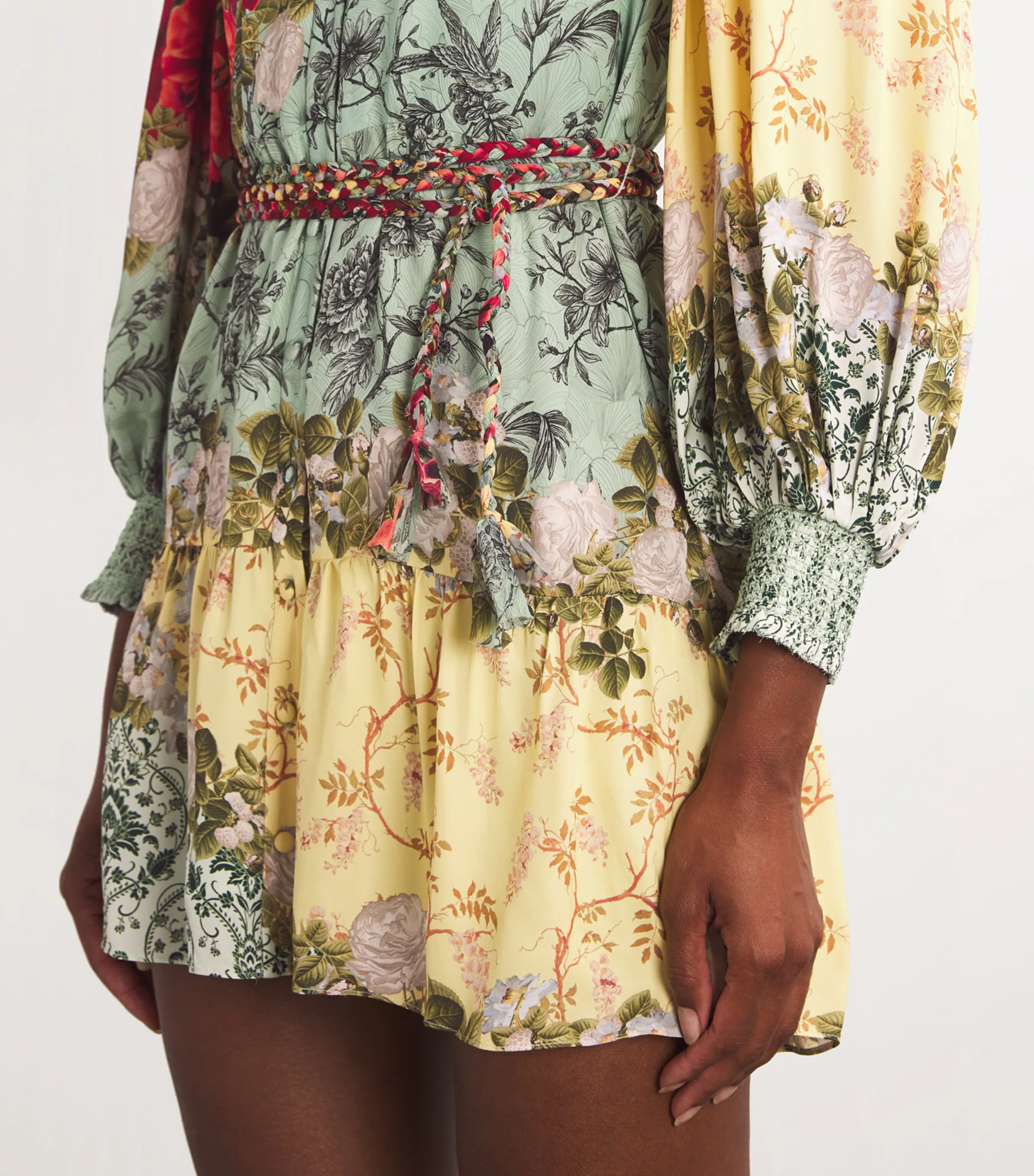  Alice+Olivia Floral Antonette Mini Dress