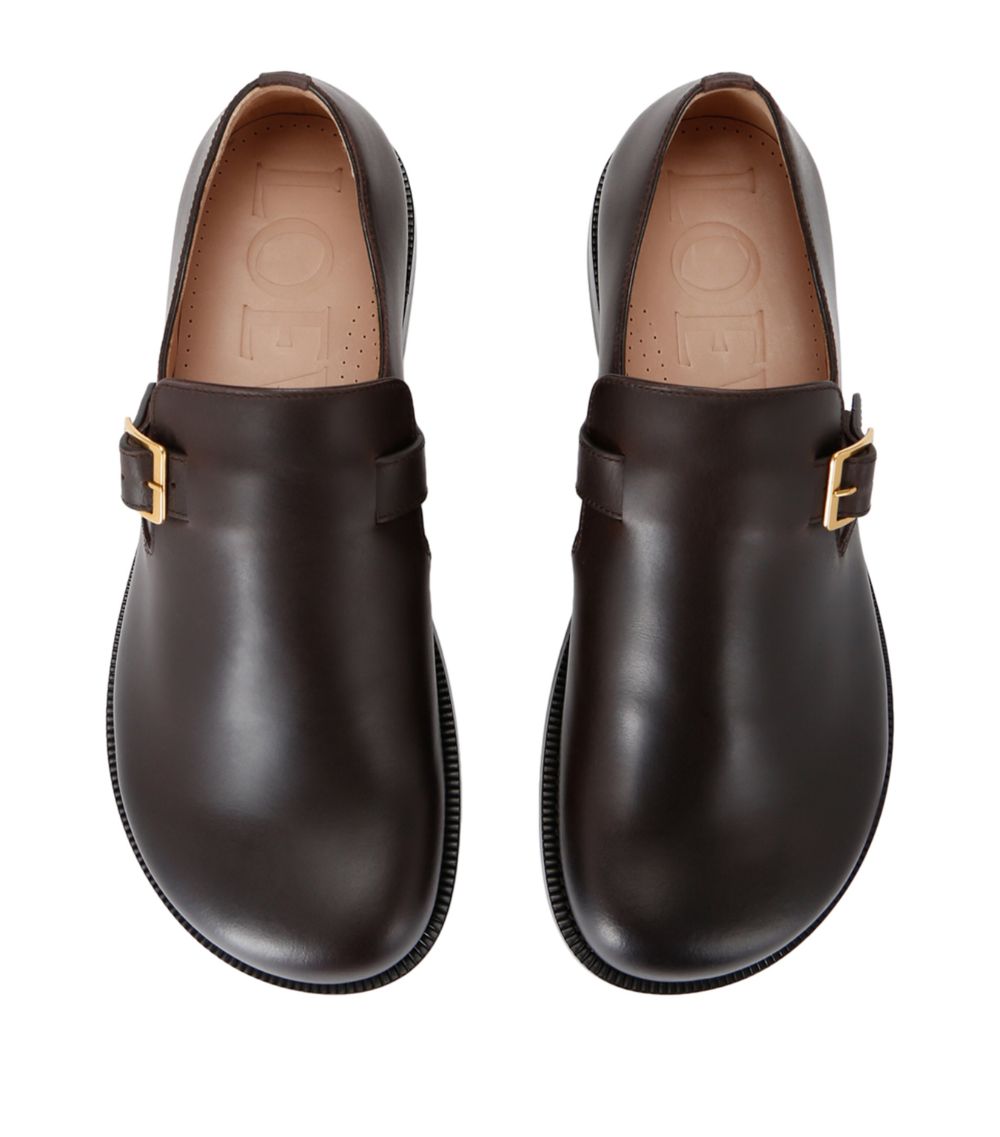 Loewe Loewe Leather Campo Derby Shoes