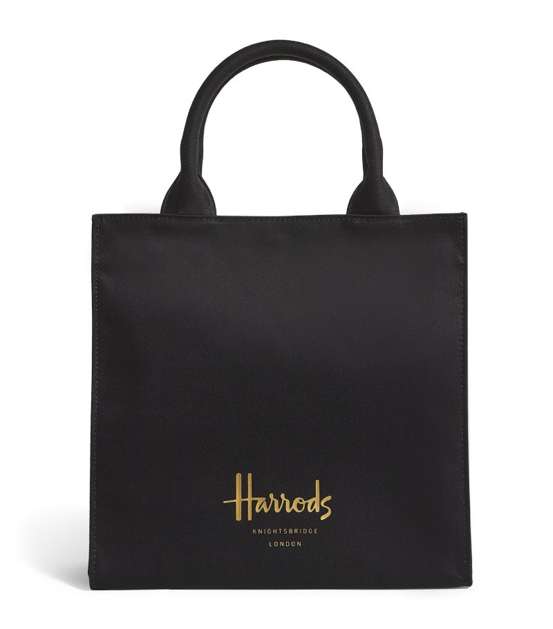 Harrods Harrods Small Cotton Logo Tote Bag