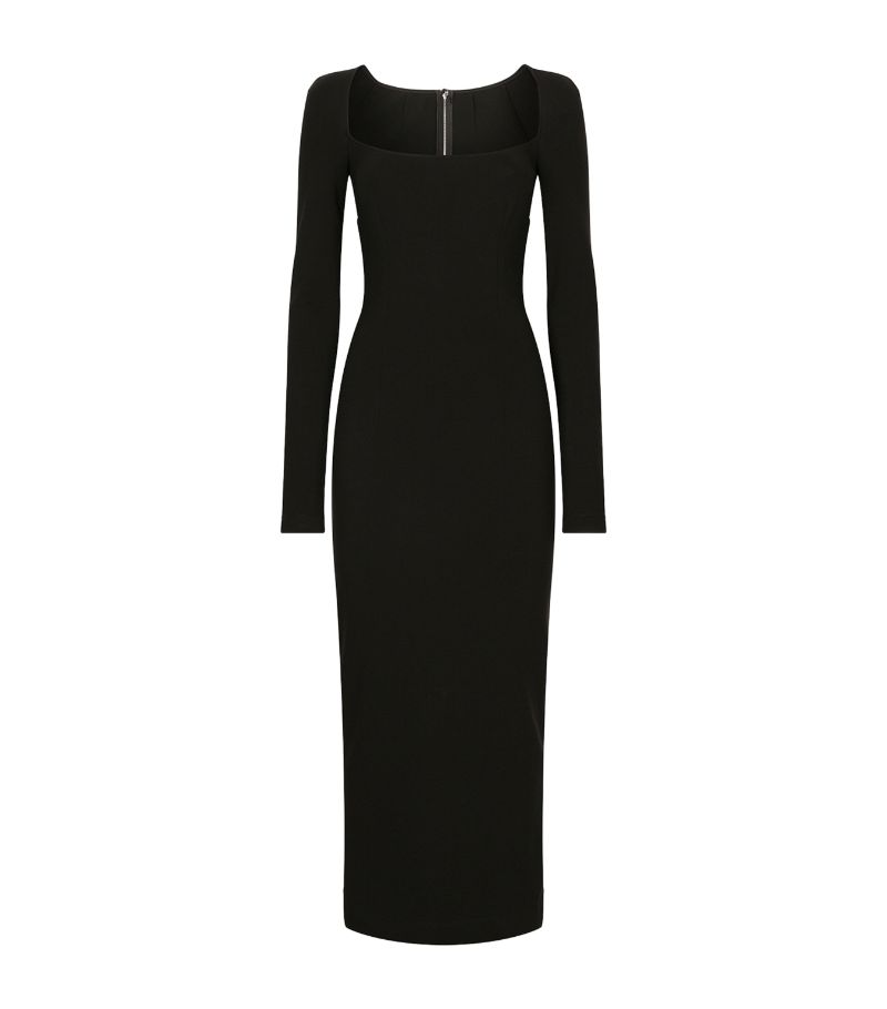 Dolce & Gabbana Dolce & Gabbana Jersey Long-Sleeve Dress