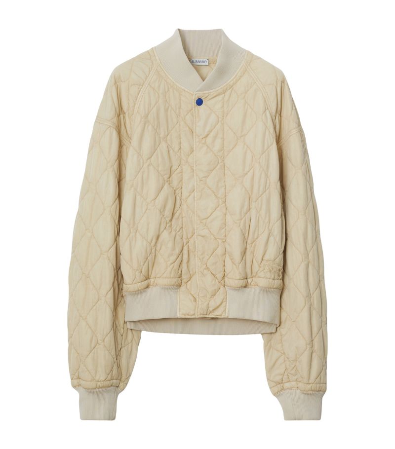 Burberry Burberry Nylon Quilted Bomber Jacket