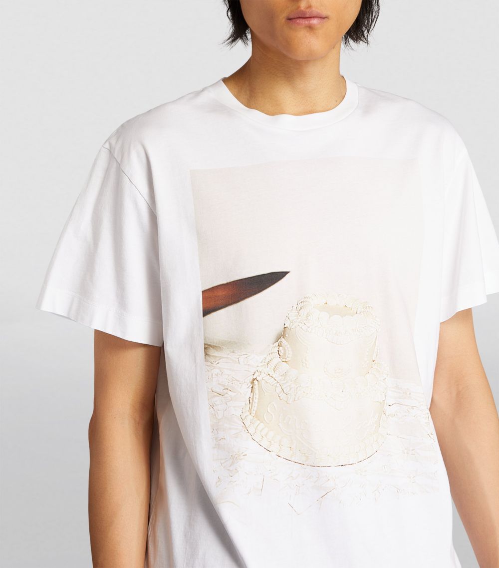 Simone Rocha Simone Rocha Cake Print T-Shirt