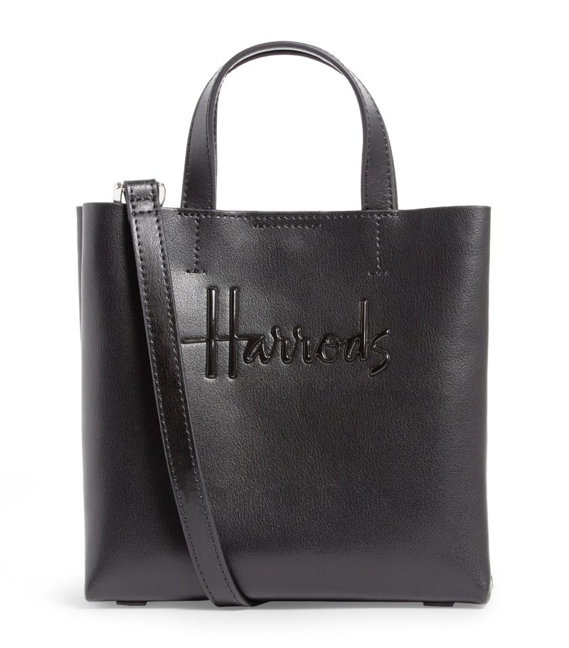 Harrods Harrods Mini Leather Kensington Tote Bag