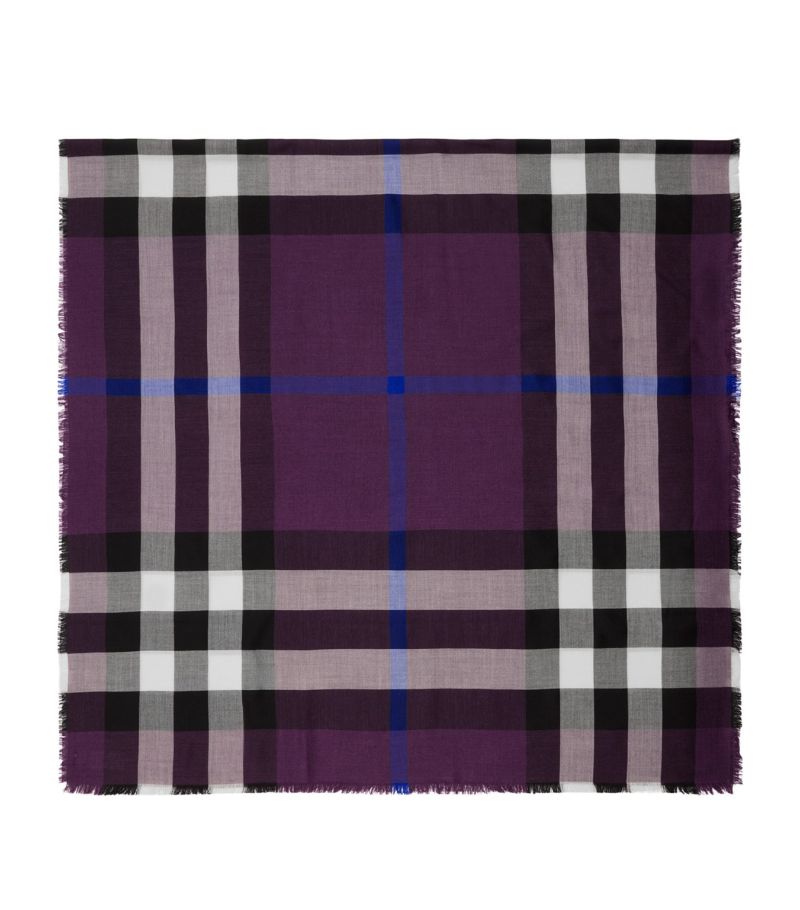 Burberry Burberry Raw-Edge Check Scarf