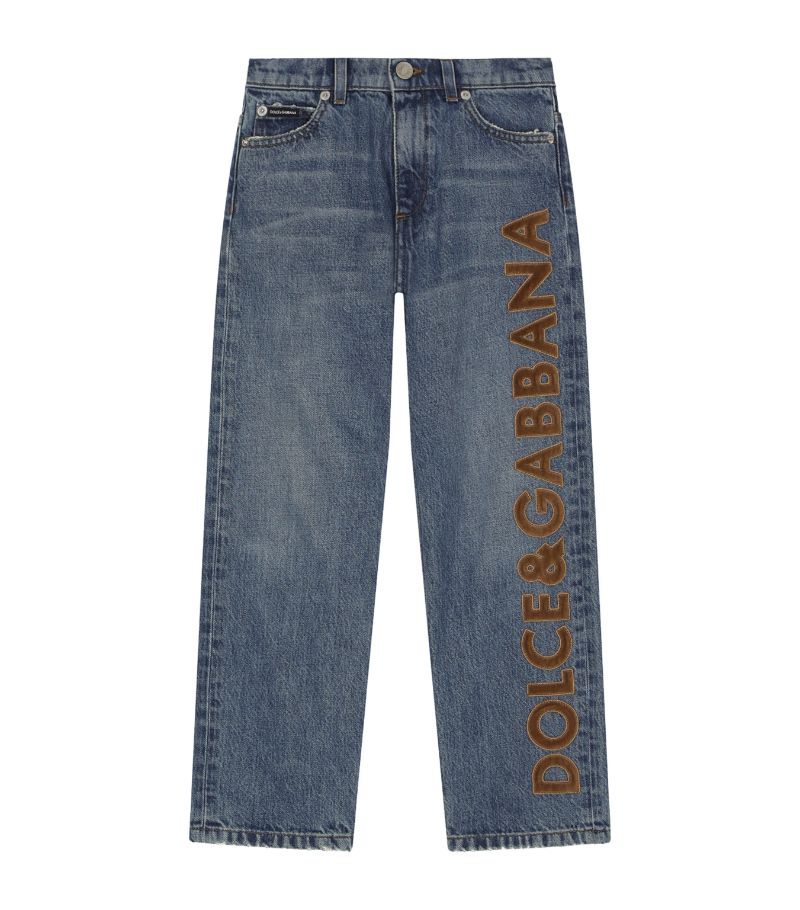 Dolce & Gabbana Dolce & Gabbana Kids Logo Jeans (2-6 Years)