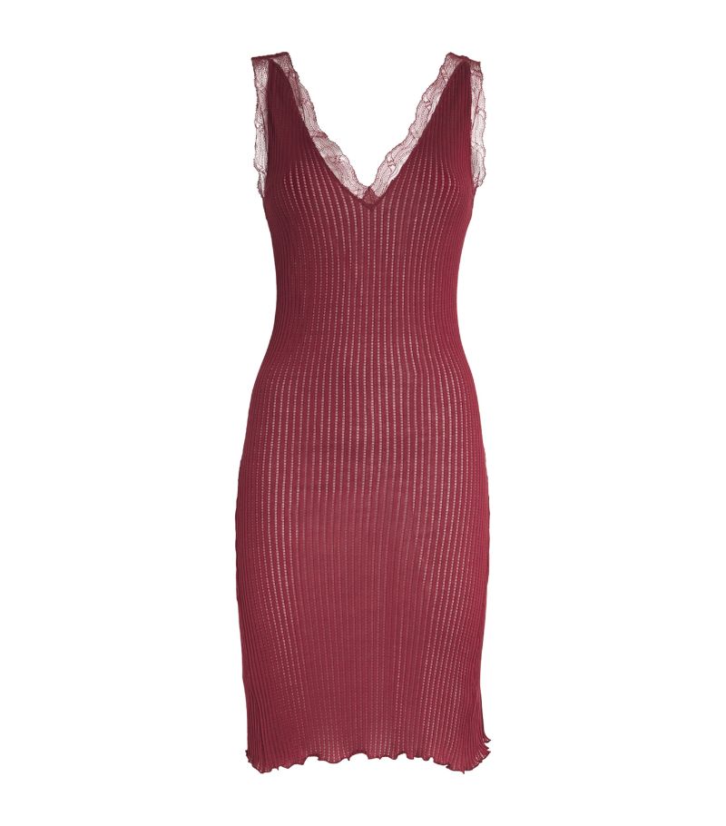 Zimmerli Zimmerli Ribbed Nightdress