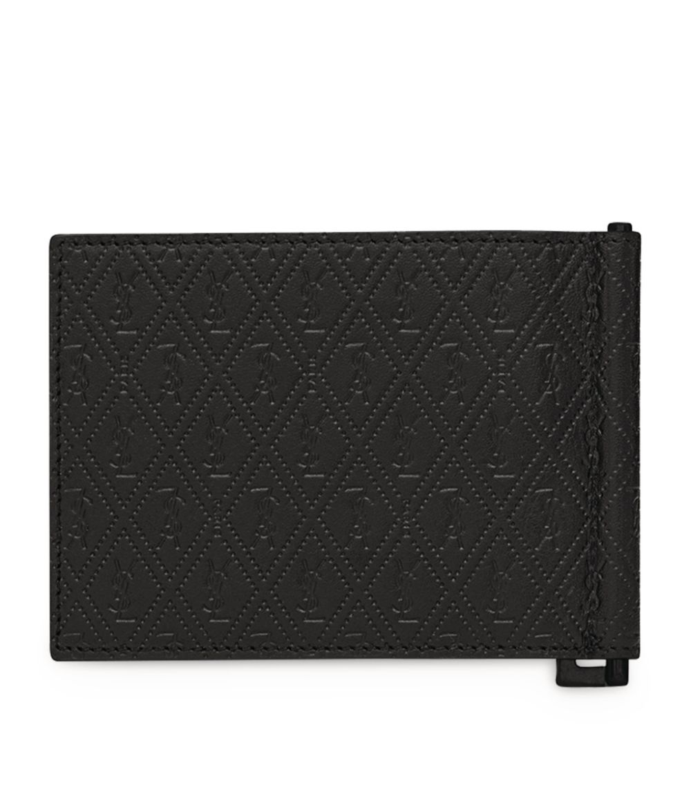 Saint Laurent Saint Laurent Leather Monogram Wallet