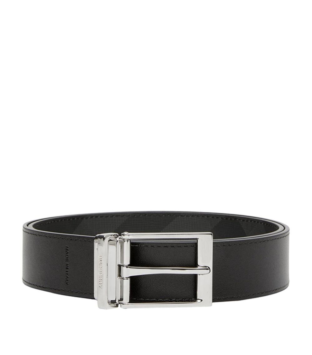 Burberry Burberry Reversible Leather Belt