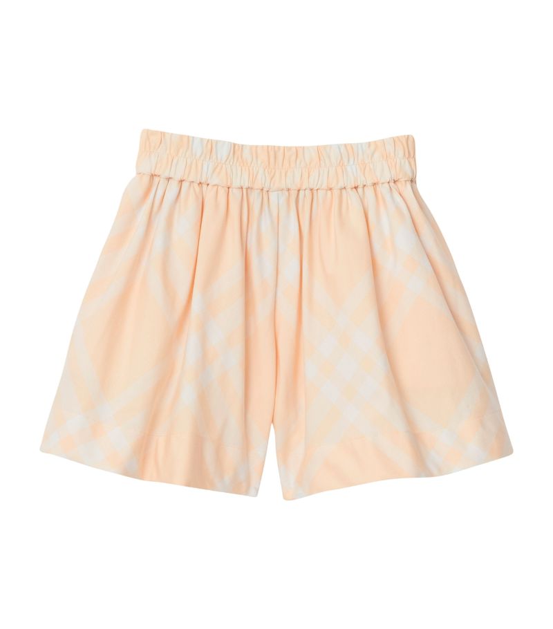 Burberry Burberry Kids Check Cotton Shorts (3-14 Years)