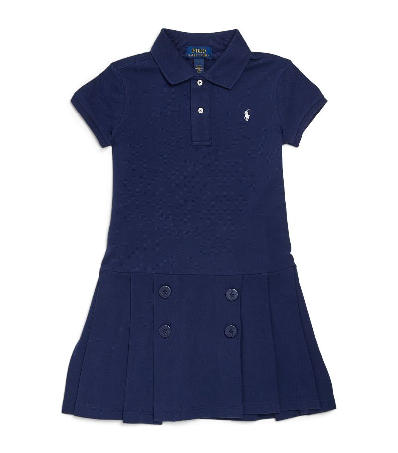 Ralph Lauren Kids Ralph Lauren Kids Cotton Polo Shirt Dress (7-14 Years)