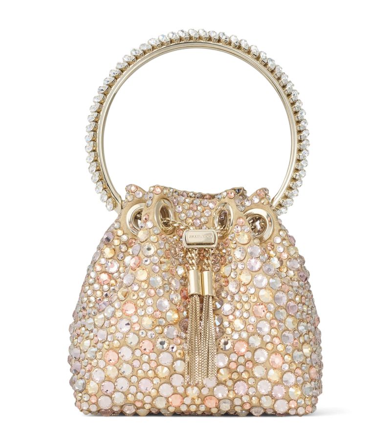 Jimmy Choo Jimmy Choo Micro Crystal-Embellished Bon Bon Bag