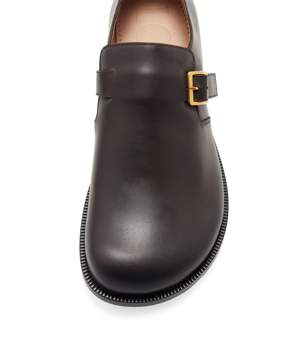 Loewe Loewe Leather Campo Monk Shoes