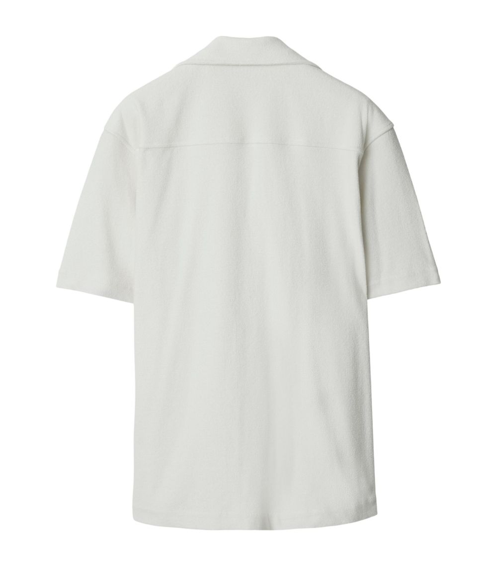 Burberry Burberry Cotton Towelling Shirt