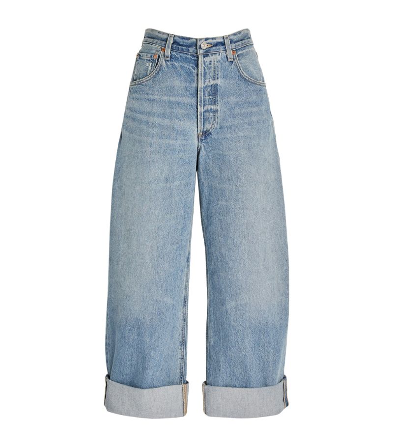 Citizens Of Humanity Citizens of Humanity Cropped Ayla Mid-Rise Baggy Jeans