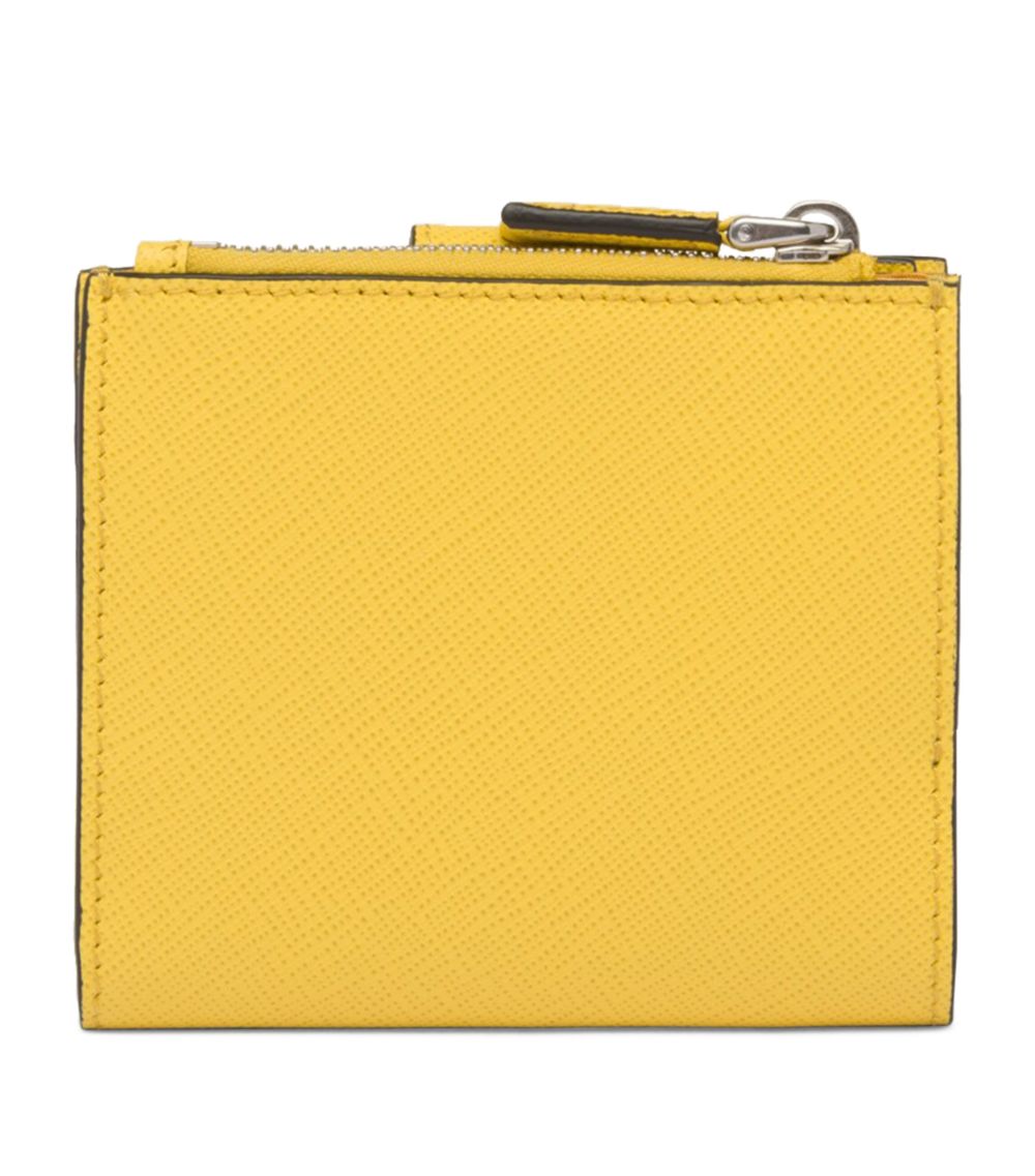 Prada Prada Saffiano Leather Bifold Card Holder