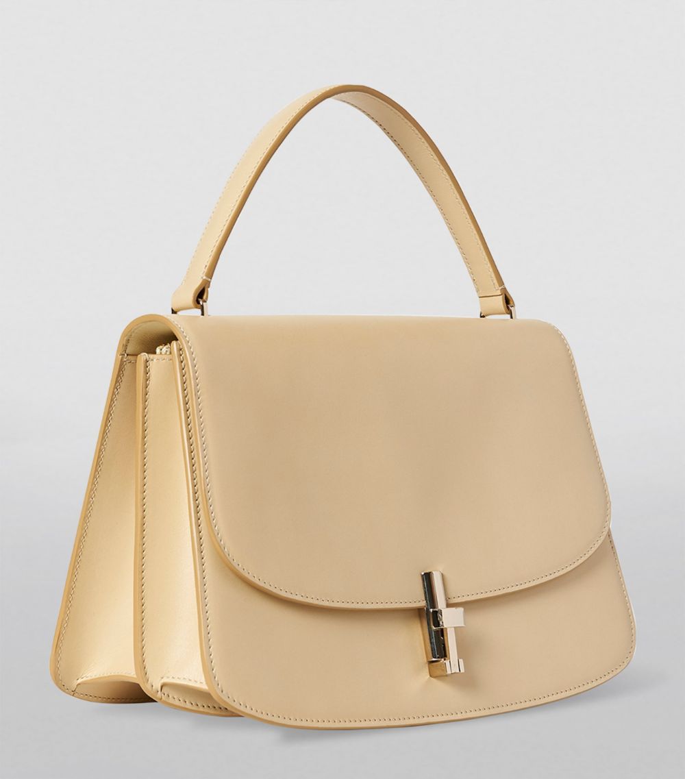 The Row The Row Leather Sofia Top-Handle Bag