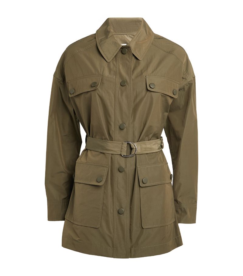 Yves Salomon Yves Salomon Cotton Gabardine Safari Jacket