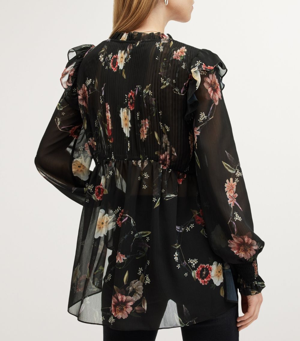 Allsaints Allsaints Floral Ryna Blouse