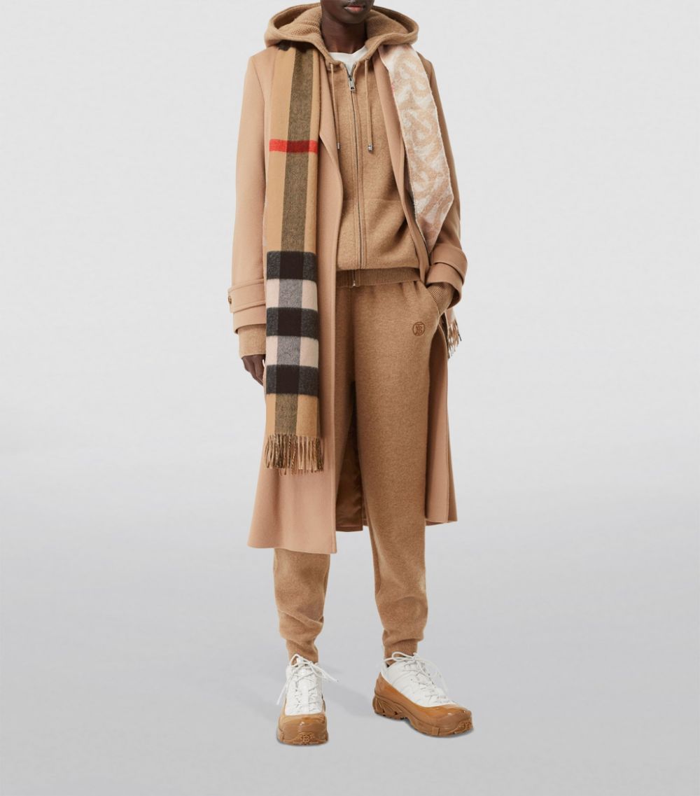 Burberry Burberry Cashmere Oversized Montage Scarf