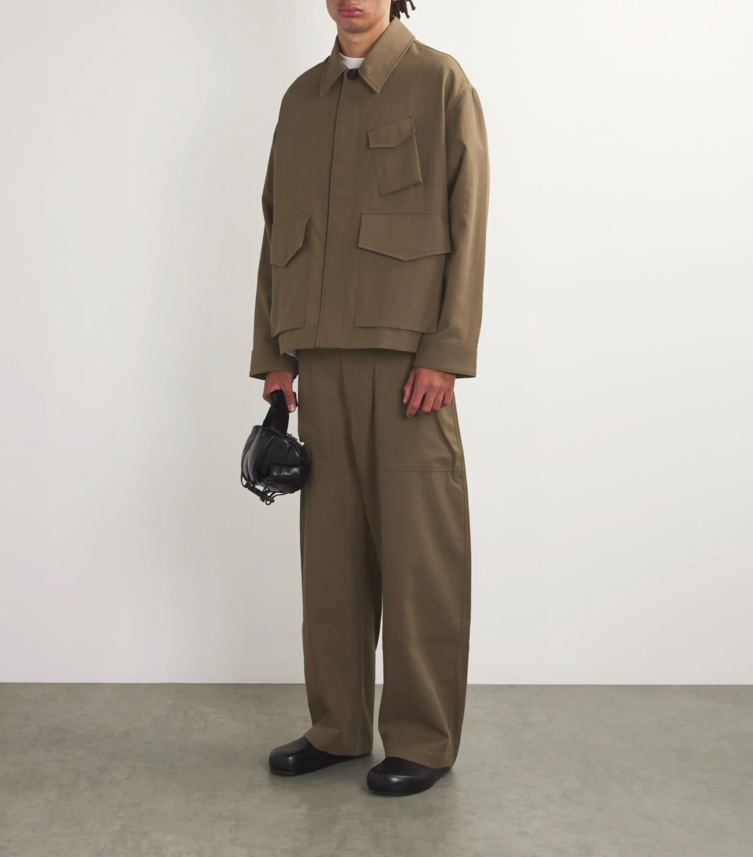 Studio Nicholson Studio Nicholson Cotton-Blend Cargo Trousers