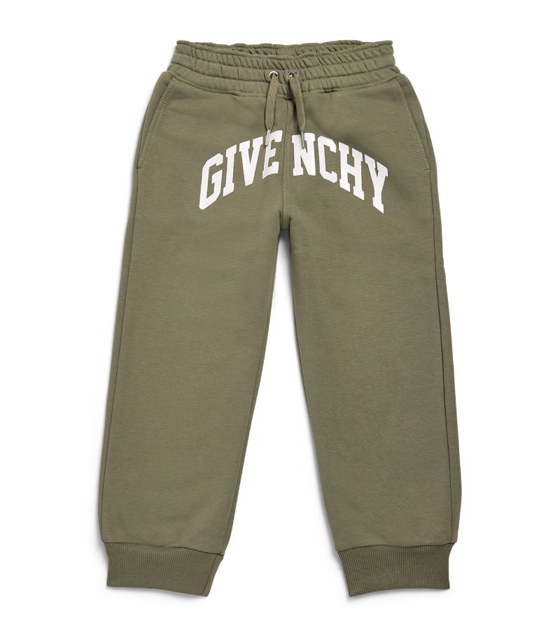 Givenchy Givenchy Kids Cotton-Blend Logo Sweatpants (4-12 Years)