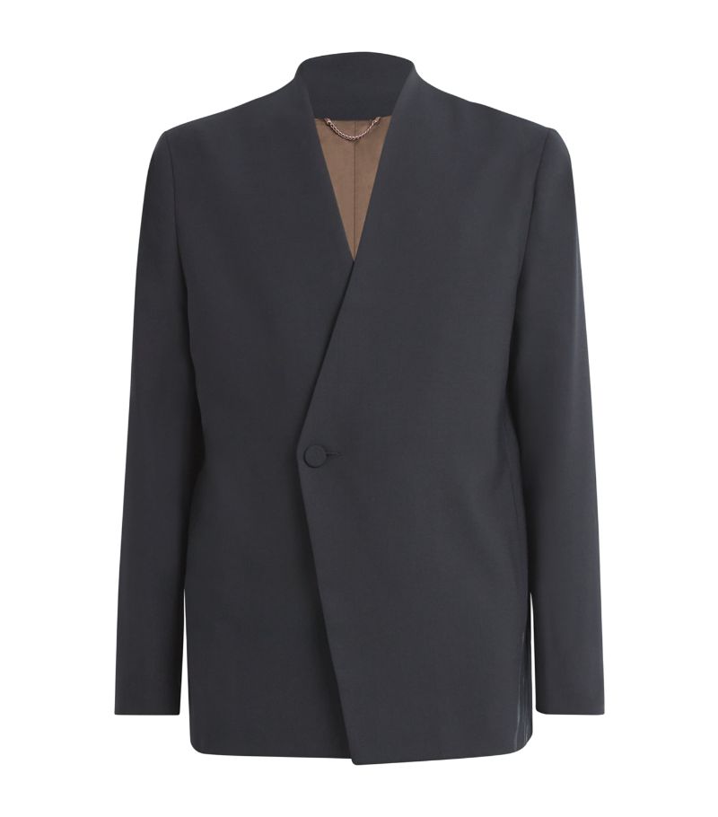 Limitato Limitato Lapel-Less Blazer