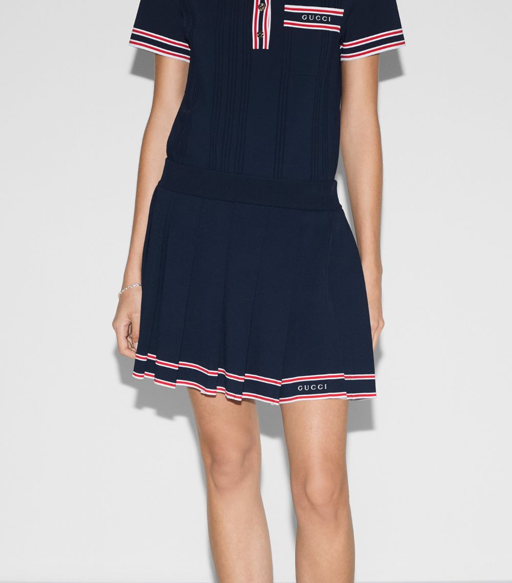 Gucci Gucci Pleated Mini Skirt