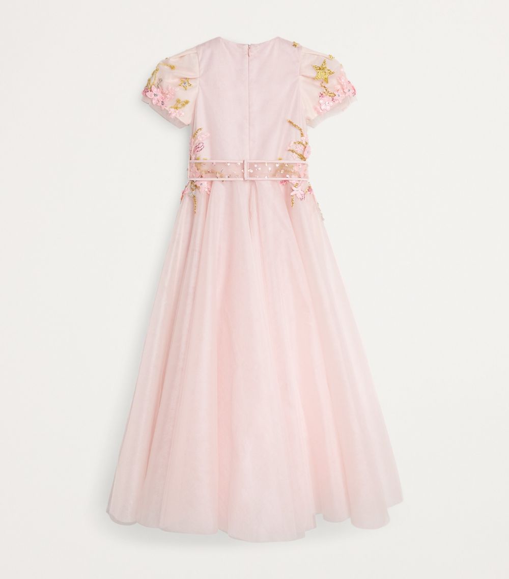 Mischka Aoki Kids Mischka Aoki Kids Embellished Tulle Dress (6-14 Years)