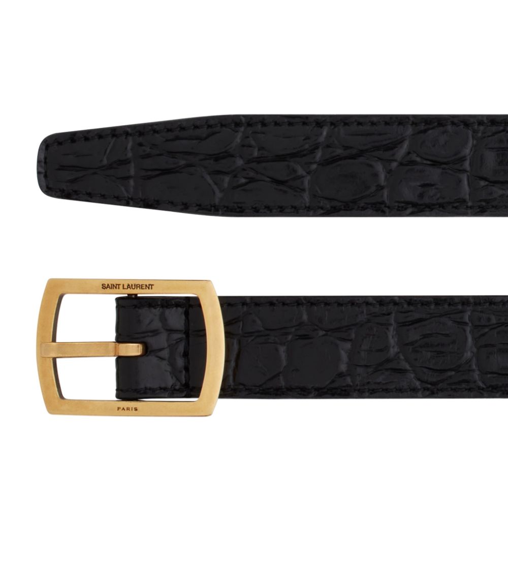 Saint Laurent Saint Laurent Leather Belt